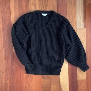 H&M black sweater